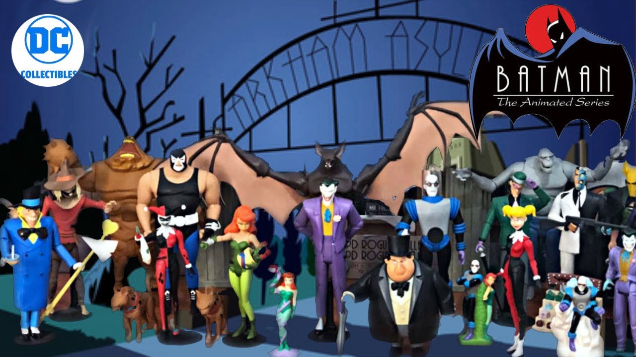BATMAN LA SERIE ANIMADA ? /DC COLLECTIBLES/ Villanos. Parte 2. - YouTube