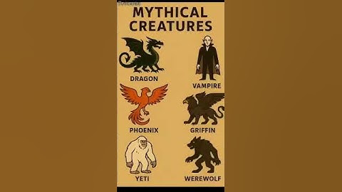 Scariest Mythical Creatures From Around The World #mythicalcreatures #ytshorts #viral #legends #real