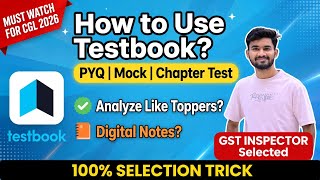 How to Use Testbook App for SSC CGL 2027? | PYQ + Mock Test + Chapter Test + Analysis Strategy📝🔥 screenshot 3
