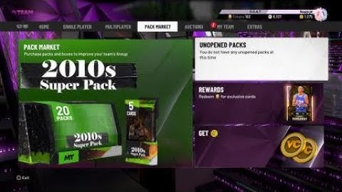 NBA 2K20 Myteam Players Club Second Chance Locker Code