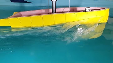 wallywhy200 - Research & Development: tank testing at the Solent University