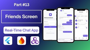 Part 13 — Friends Screen — Real-Time Chat App with Flutter, Firebase & GetX