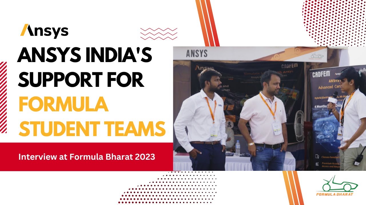 Interview: Ansys India's support for Formula Student teams | Formula Bharat 2023