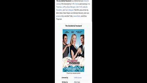 The Accidental Husband Full Movie Interpretation and Information | Uma Thurman | Jeffrey Dean Morgan