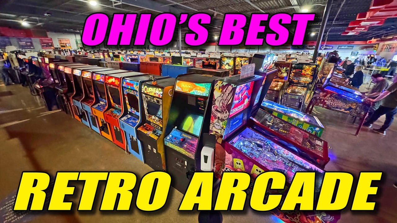 OVER 600 RETRO GAMES?! Past Times Arcade (Girard OH), January 2026 arcade tour, full 4K walkthrough