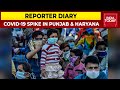 Massive spike in covid19 cases in punjab  haryana  reporter diary