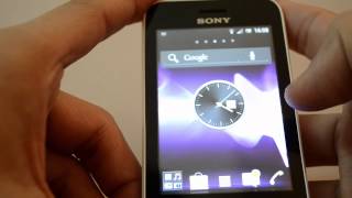 Sony Xperia Tipo - User Interface (UI) Review Video screenshot 4