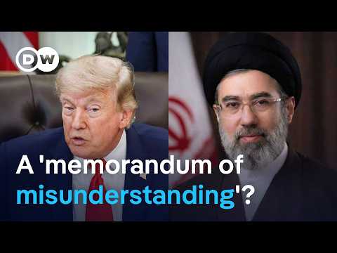 US-Iran deal appears close but delicate talks lie ahead | DW News

Former Middle East negotiator Aaron David Miller tells DW that even if the US and Iran sign a deal in the coming days, regional tensions are likely to persist. He warns that security concerns regarding enriched uranium, the Strait of Hormuz and Iran&rsquo;s Gulf neighbors will remain unresolved without more complex follow-on negotiations.

#Iran #deal #appears #close #but