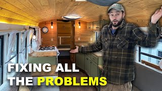 Beautiful School Bus Conversion... This Bus Needs MAJOR Repairs | Part 1