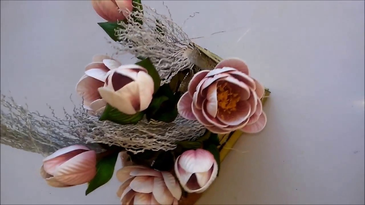 FLOR FEITA COM O FRISADOR DA TULIPA