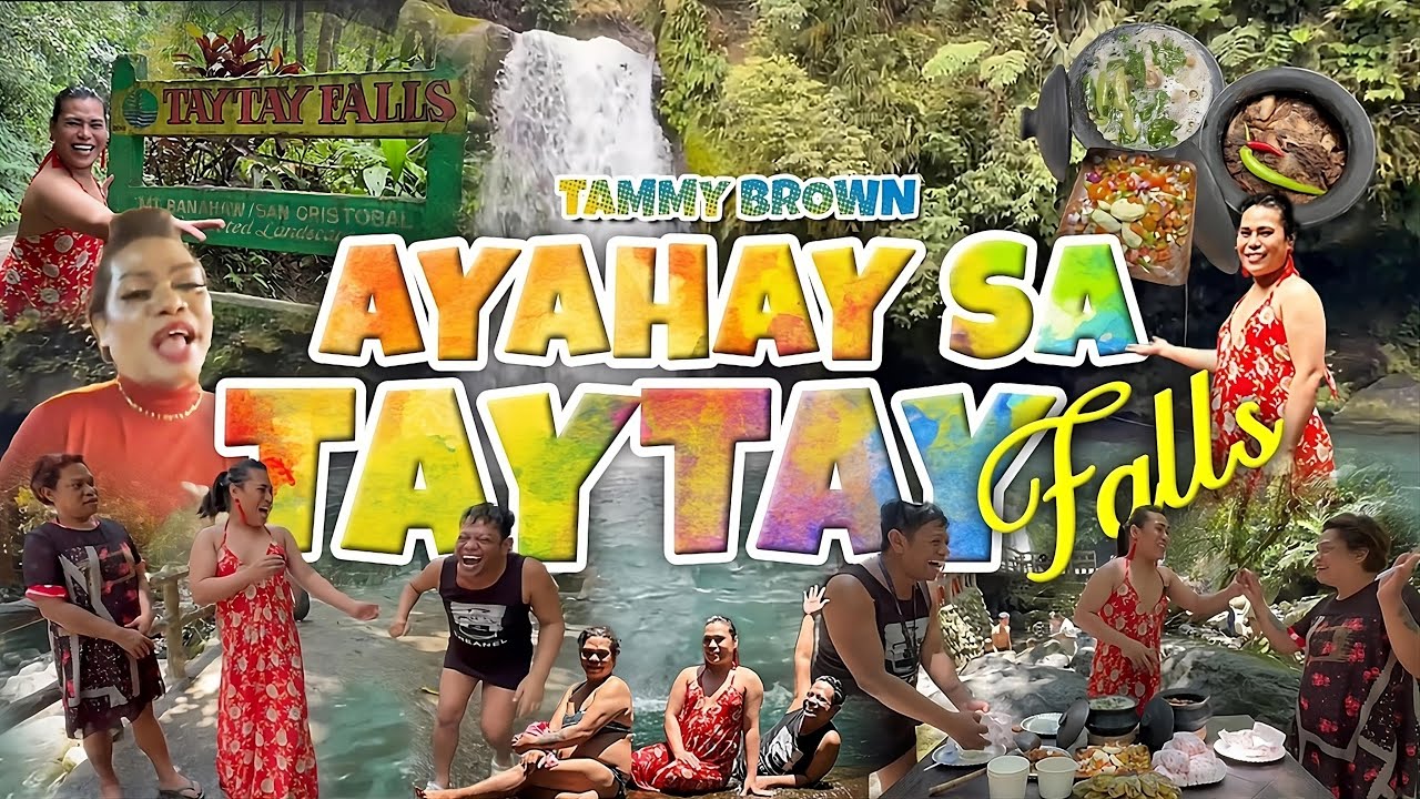 AYAHAY SA TAYTAY FALLS | TAMMY BROWN - YouTube