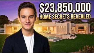 Inside a $23,850,000 Architectural Masterpiece in Rancho Santa Fe | 17650-52 Los Morros