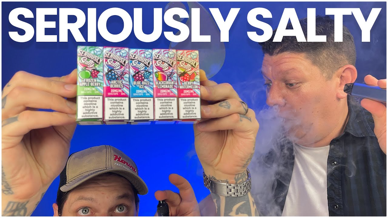 Doozy Vape's Seriously Salty Eliquids Nic Salt Review
