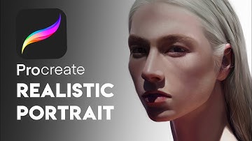 Realistic Portrait IpadPro Procreate