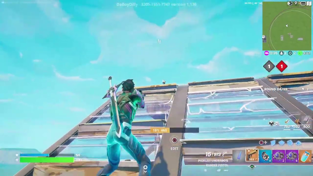 Was that a lucky elimination? - Go Goated Zone Wars | Fortnite | Credits: 