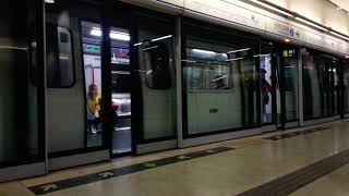 港島綫列車(A121/A116) 西營盤站 Sai Ying Pun  行車片段