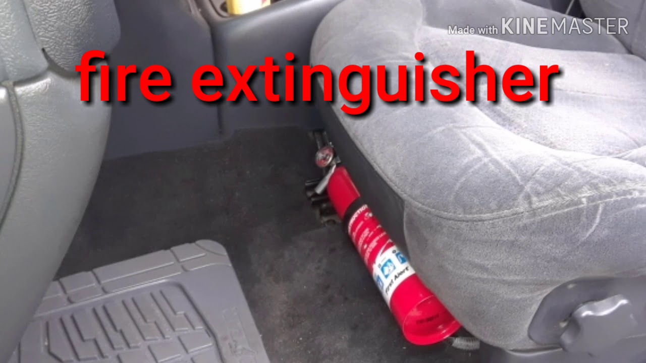 Silverado fire extinguisher YouTube