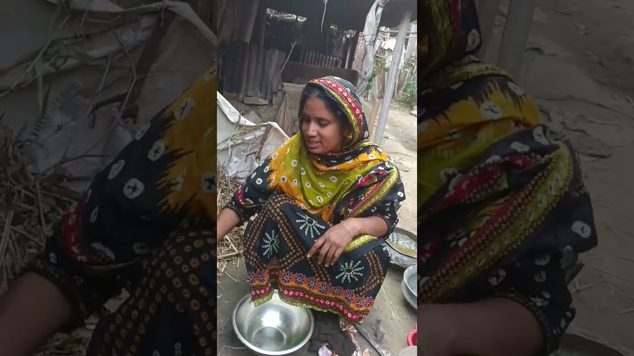 আজকের রান্না সিম ভাজি আর মাছের ঝোল 