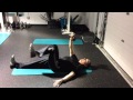 Supine Arm Bar with Opposite Hip Flexion