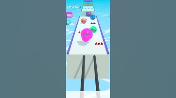 How to play Ball Run 2048 level 824 #ballrun #5minutestech #level824 #games #gameplay #walkthrough