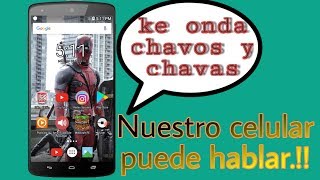 Como hacer que thu celular hable screenshot 5