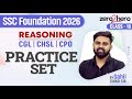 SSC Reasoning Practice Set | SSC CGL/CHSL/CPO Reasoning Classes 2026 | Reasoning By Sahil Sir