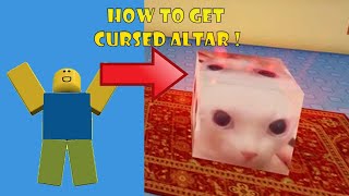 Maxing out Cursed Altar / Getting Revolution Badge - Raise a Floppa 