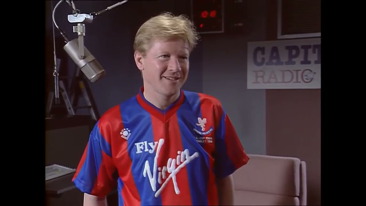 'GLAD ALL OVER' CRYSTAL PALACE 1990 FA CUP FINAL SONG VS MANCHESTER UNITED WEMBLEY STADIUM