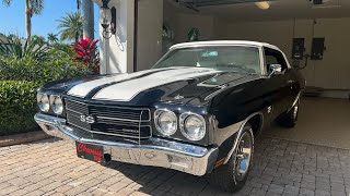 FOR SALE!! Earliest Known Baltimore, MD Built 1970 SS Chevelle Convertible Surfaces in South Florida