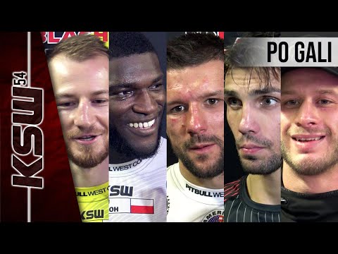 Zwycięzcy i przegrani po KSW 54 [WSZYSTKIE WYWIADY]
