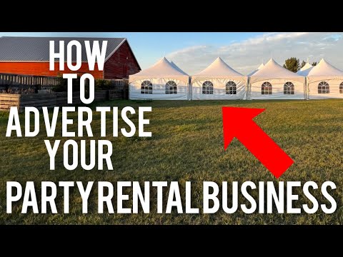 How To Advertise Your Party Rental Business - Youtube