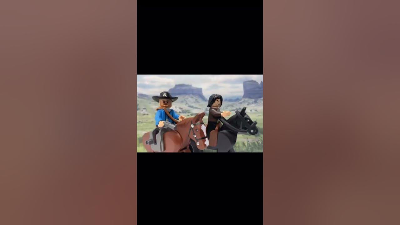 Lego Red Dead: “The Sheep and the Goats” short