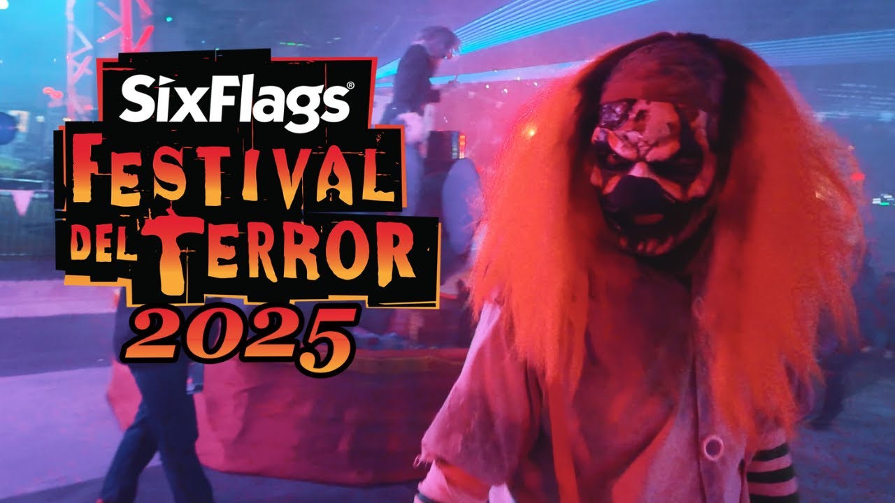 Festival del Terror 2025 Six Flags Mexico: Payasos, Arañas y Sustos