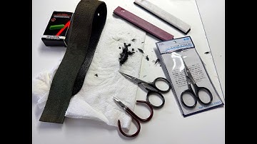 How I Personally Sharpen My Own Scissors..