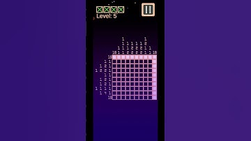 Nonogram Gallery - level 5 #games #gaming #puzzle #gameplay