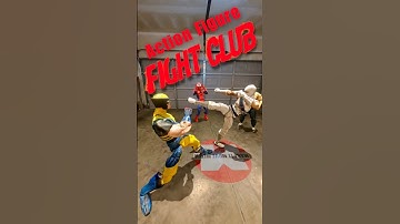 First ever Wolverine and Storm Shadow action figure battle! #toys #animation #shorts #viral