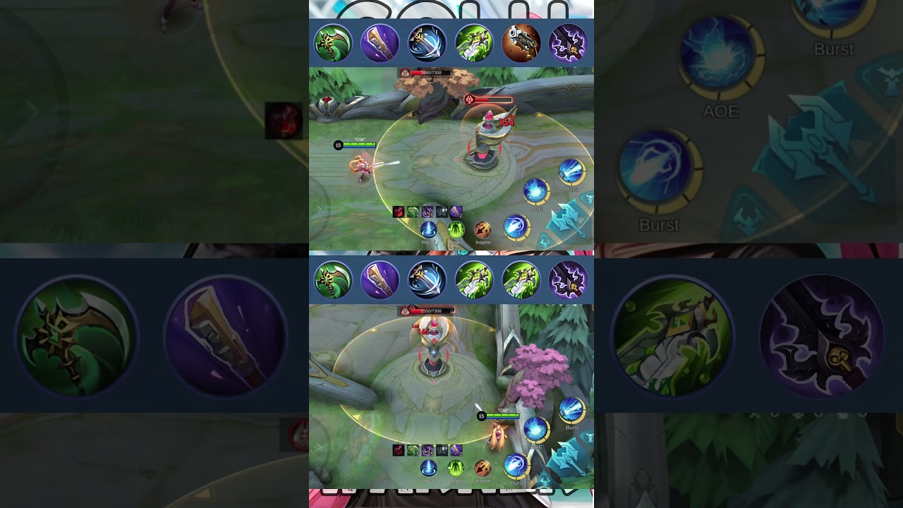 Layla Taking on Base Turret