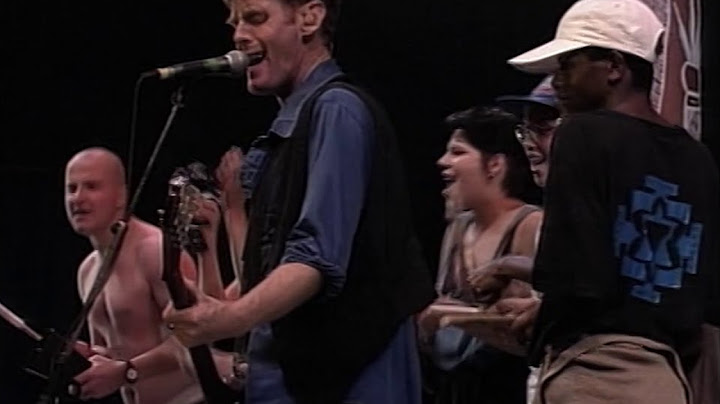 Beds Are Burning Live version - Live performance video thumbnail