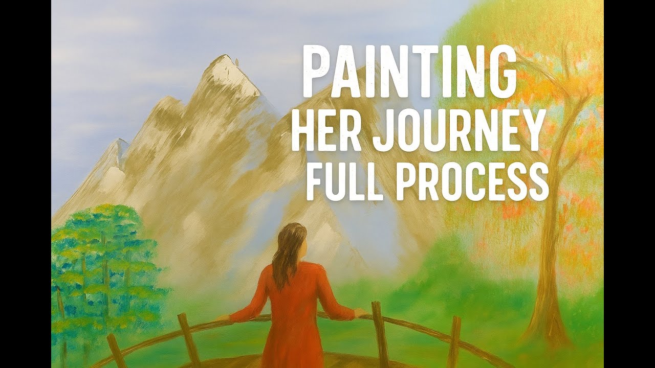 Crossing the Divide – Full Oil Painting Process | Emotional Landscape Art