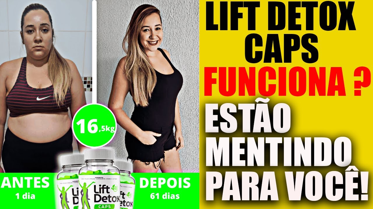 Lift Detox caps - Original - Cuidado ! - YouTube