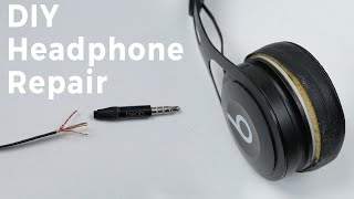 Fixing The One Thing That Always Breaks  The Simple Repair To Fix Broken Headphones