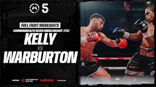 FULL FIGHT: Ryan Kelly vs Gerome Warburton | Wasserman Boxing