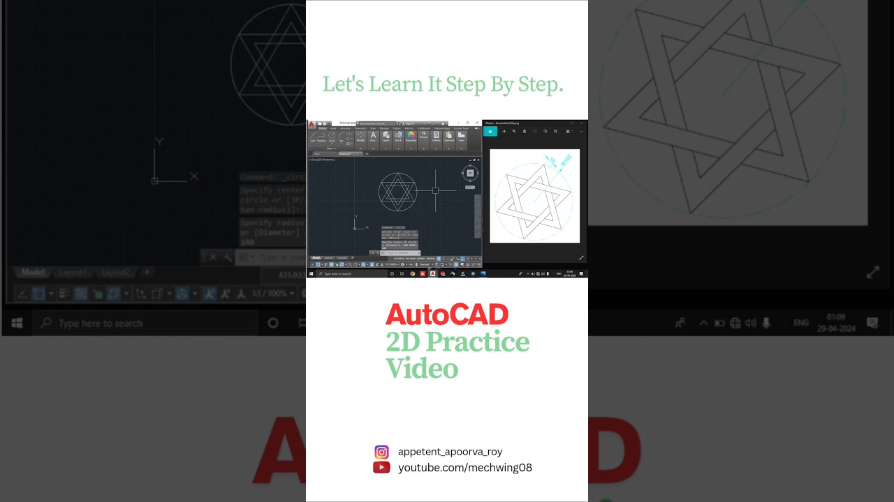 🚀 This 2D AutoCAD reel will save you HOURS in your next exam or job test. 