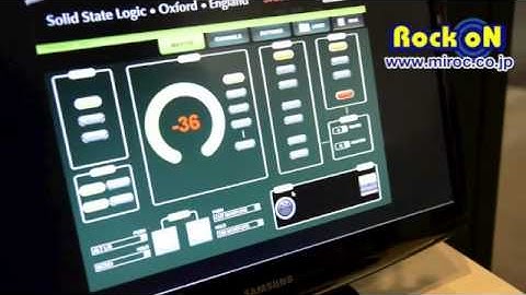 Musikmesse 2013 Solid State Logic SIGMA by Rock oN Report