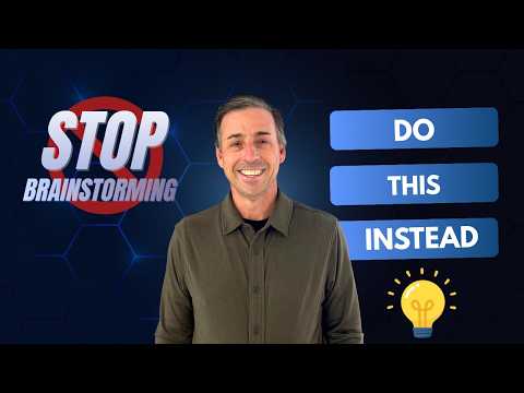 What Happens When You Stop Brainstorming and Try This Instead?