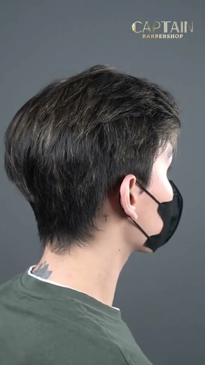 potongan rambut comma hair #videos