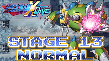 Mega Man X DiVE: Stage 13 Normal - Snow Base