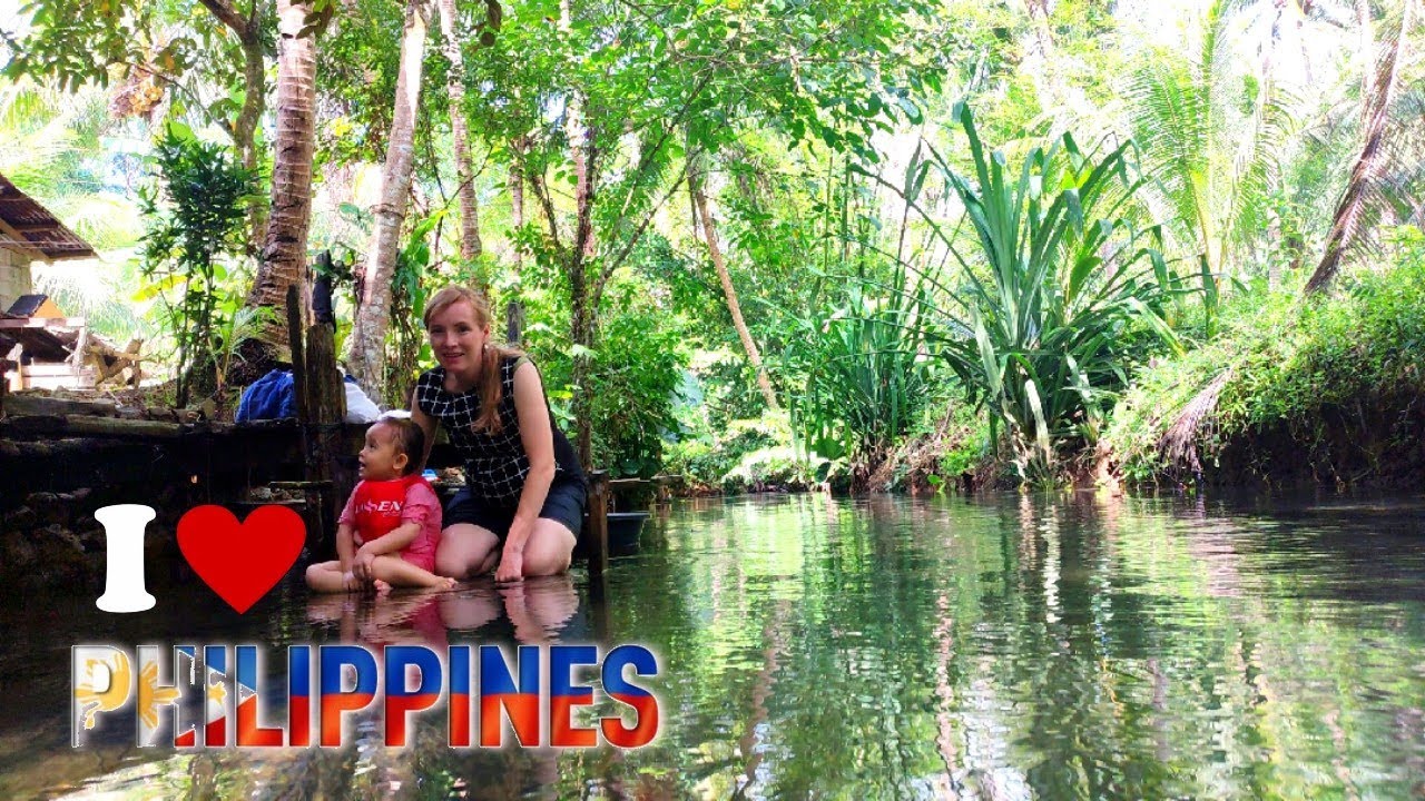 Clothes Washing By Hand In A River In The Philippines poland isa-n-khoen