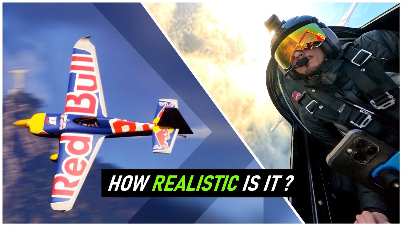 MSFS Red Bull Air Race - Real Aerobatic Pilot Attempts to Beat The