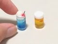 UVレジン ビール&クリームソーダの作り方